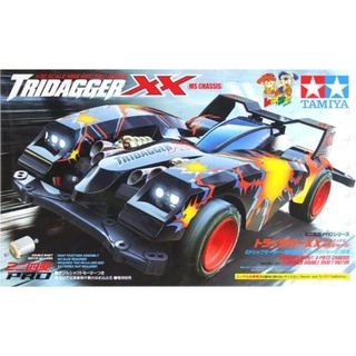 โมเดลรถมินิ4WD Tamiya Mini4WD 1/32 TA18629 Tridagger XX