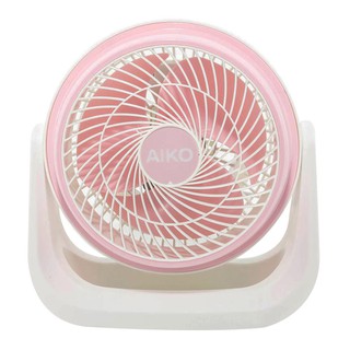 พัดลมตั้งโต๊ะ พัดลมตั้งโต๊ะ 8นิ้ว AIKO TF-816 PINK TWO TONE พัดลม เครื่องใช้ไฟฟ้า DESK FAN AIKO TF-816 8” PINK