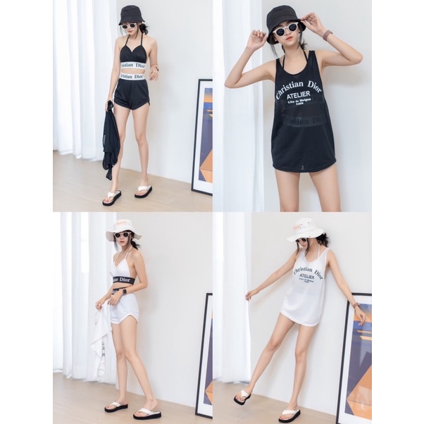 bikini-set-3-pcs-สกรีนลายสุดฮิต