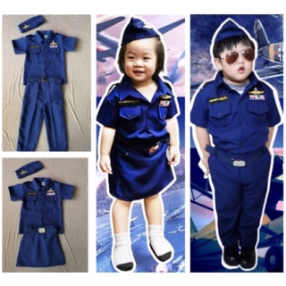 ภาพหน้าปกสินค้าชุดทหารอากาศเด็ก (มีไซส์ 2-9ปี) ชุดทหารอากาศเด็กชาย ชุดทหารอากาศเด็กหญิง ชุดอาชีพในฝัน ที่เกี่ยวข้อง