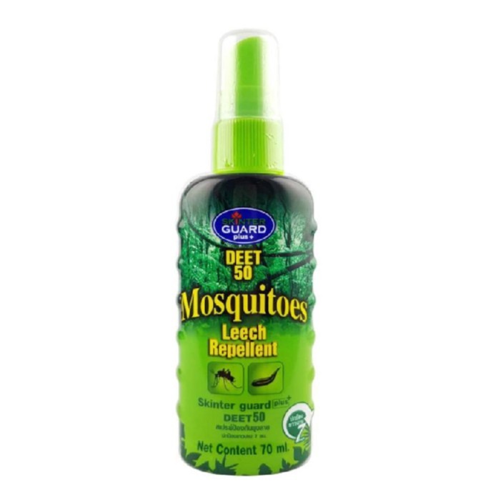 Skinter Guard Plus Deet 50 Mosquitoes Repellent สกินเตอร์การ์ด สเปรย์ ...