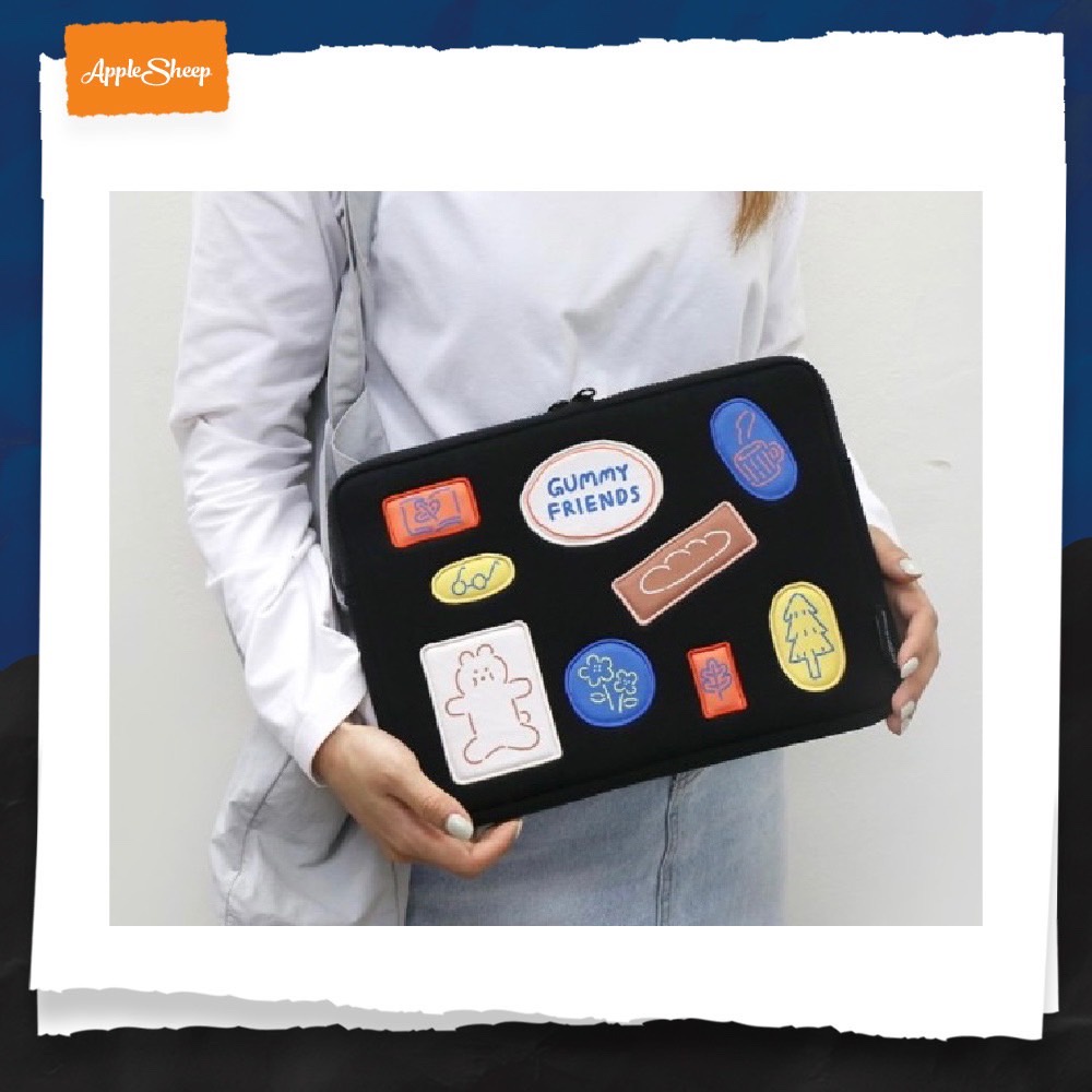 [ROMANE] Brunch Brother I-Pad Pouch for 11 – Gummy Friends main image 0