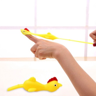 สินค้า New 1pcs Catapult Turkey Funny Chick Launch Slingshot Novelty Toy Decompression