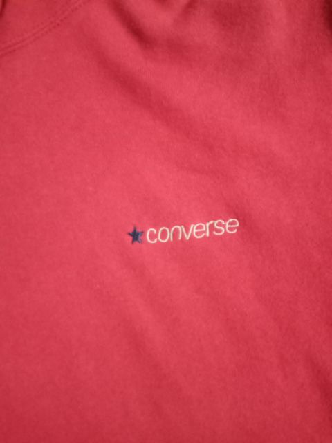 เสื้อฮู้ดconverse-ของแท้สีแดงสด-สวยม่กใหม่มากผ้าหนามาก-อกได้เยอะมากใส่ได้ทั้งชายแลกหญิง