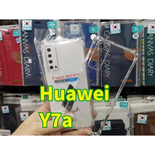เคสใสกันกระแทกแบบคลุมกล้อง Huawei Y7A