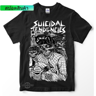 เสื้อยืด พิมพ์ลาย Suicidal tendencies VENICE พรีเมี่ยม สไตล์พังก์S-5XL