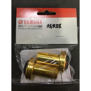 ชุดจุกปิดปลายแฮนด์ Aerox สีดำ/ทอง BF6-SF624-M3-B1