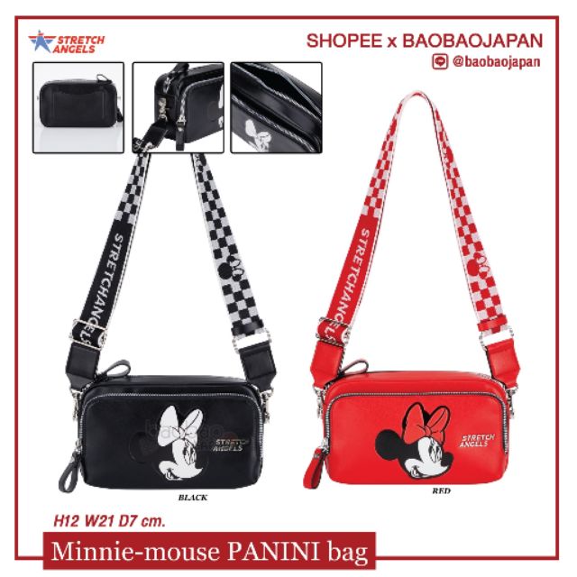 stretch-angels-minnie-mouse-panini-bag-ของแท้จาก-shop-korea