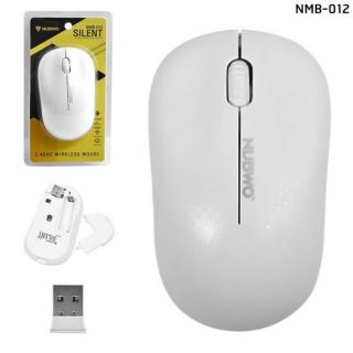 สินค้า Wireless Mouse NUBWO ไร้เสียงคลิก (NMB-012) มี 3 สี พร้อมส่งใน 24 ชม