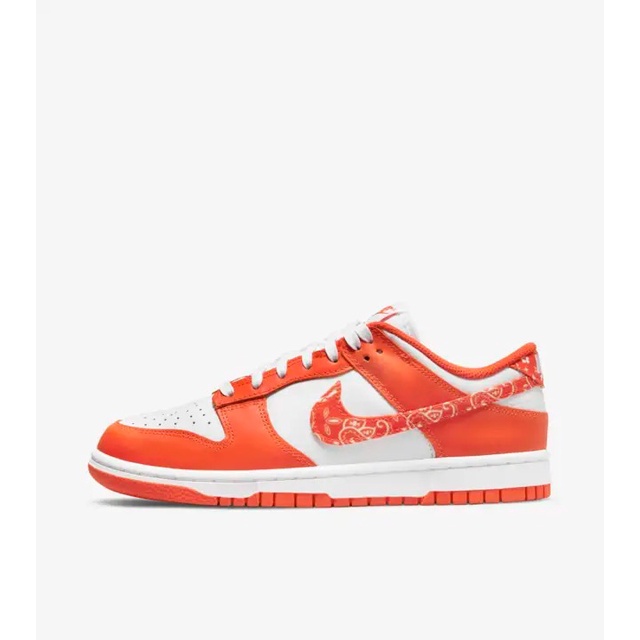 nike-dunk-low-women-orange-paisley