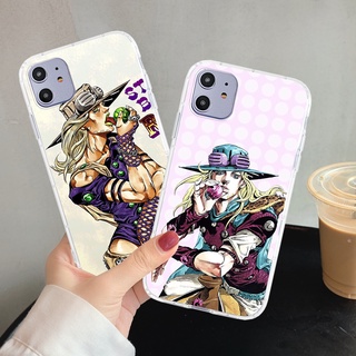 เคสโทรศัพท์มือถือ TPU ใส กันกระแทก ลาย JOJO Gerozie Belling สําหรับ IPhone 11 12 13Promax Pro 7Plus 8Plus X XR XSMAX 11Pro 12Pro 13Pro QMY