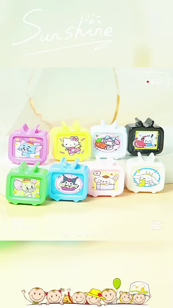 lt-chantsing-gt-kawaii-diy-เครื่องประดับแฮนด์เมด-บ้านตุ๊กตาจิ๋ว-อุปกรณ์ตกแต่งบ้าน-5-ชิ้น-ใหม่-การ์ตูนสามมิติ-ทีวีลดราคา