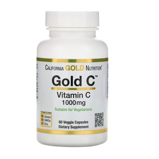 ภาพขนาดย่อของภาพหน้าปกสินค้าCalifornia Gold Nutrition, Gold C, Vitamin C, 1,000 mg 60 เม็ด และ 500 mg 240เม็ด มีสินค้าพร้อมส่งงงงงง จากร้าน inntinfsimilar บน Shopee ภาพที่ 1