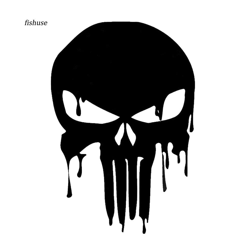 fhue-horrible-skull-bloody-punisher-car-truck-styling-vinyl-decal-decorative-sticker