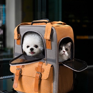 สินค้า 😺สินค้าอยู่ในไทย พร้อมส่ง😺 กระเป๋าใส่แมว กระเป๋าแมว ขนาดใหญ่ กระเป๋าใส่สัตว์เลี้ยง เป้ใส่สัตว์เลี้ยง