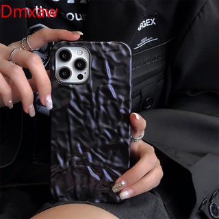 3D Stereo Retro Matte black Cool Phone Case For iPhone 11 12 13 Pro Max Xs Max XR X 7 8 Plus 11 ProMax Case Fashion Luxury Cover