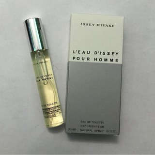 ภาพขนาดย่อของภาพหน้าปกสินค้าIssey Miyake L'Eau d'Issey Pour Homme EDT 20 ml. for men กล่องซีล งานมิลเลอร์ จากร้าน koki_jan บน Shopee