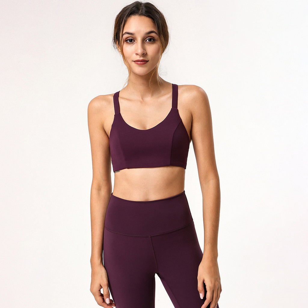 สปอร์ตบรา-บราออกกำลังกาย-สีพื้น-เข้าเซท-soft-amp-simply-sports-bra-collection