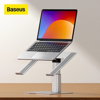 Baseus ขาตั้งแล็ปท็อป ขาตั้งโน๊ตบุ๊ค โลหะ ปรับได้ กระจายความร้อน สําหรับแล็ปท็อป Macbook air Tablet iPad