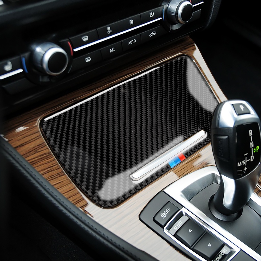 สติกเกอร์คาร์บอนไฟเบอร์-ดัดแปลง-สําหรับติดตกแต่งภายในรถยนต์-bmw-f10-11-17-ปี