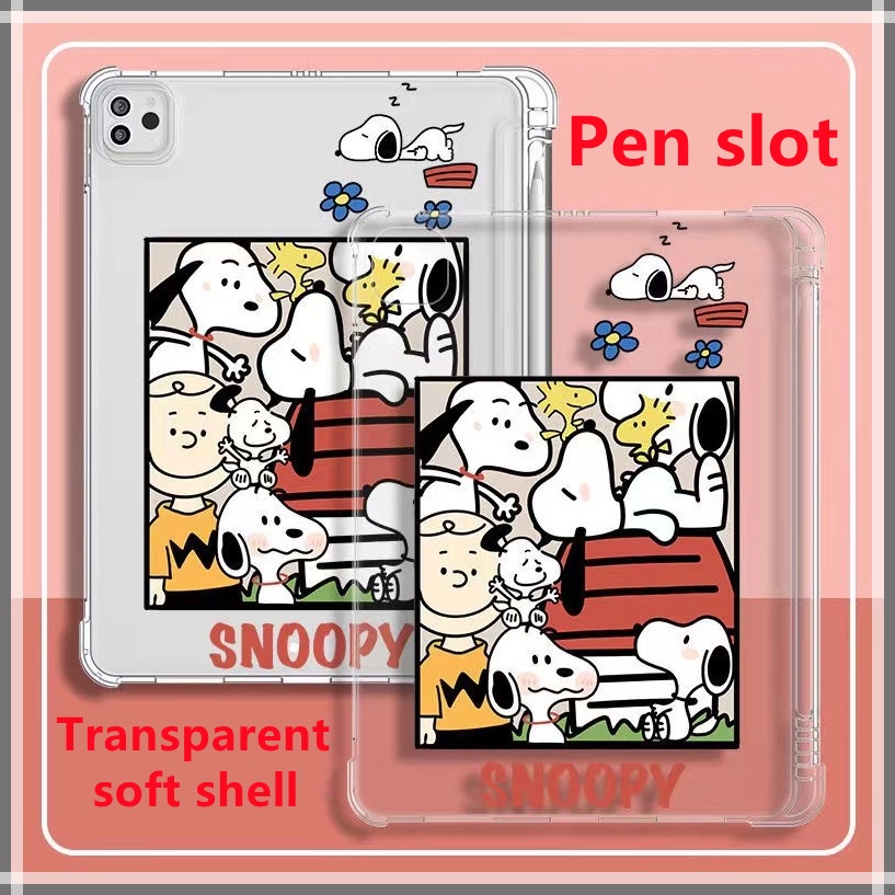 with-pen-slot-snoopy-เคส-gen7-gen8-ipad10-2-apple-ipad-case-for-gen5-gen6-9-7-2018-mini-5-4-3-2-1-air-10-5-airbag-pen-slot-protective-shell-2020pro11-air4-10-9inch