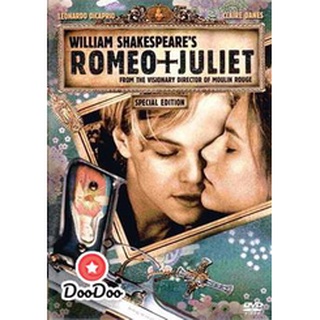 dvd ภาพยนตร์ Romeo+juliet โรมิโอ จูเลียต ดีวีดีหนัง dvd หนัง dvd หนังเก่า ดีวีดีหนังแอ๊คชั่น