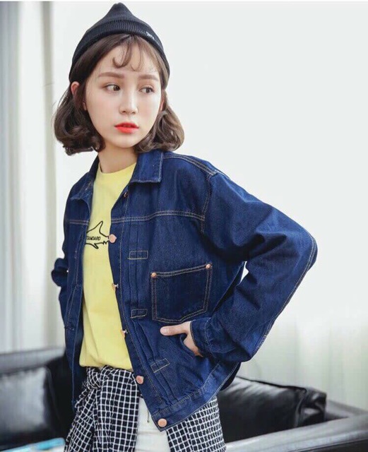 korea-denim-jacket-detail-สินค้านำเข้าจากเกาหลี