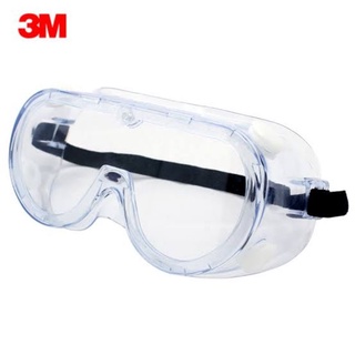 3M 1621AF Safety Goggle Economy Clear Anti-Fog Lens Anti-Splash Protective Goggle