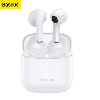 Baseus W15 TWS หูฟังบลูทูธไร้สาย 5.2 IP54 กันน้ำ ใส่สบาย สําหรับ Android phone