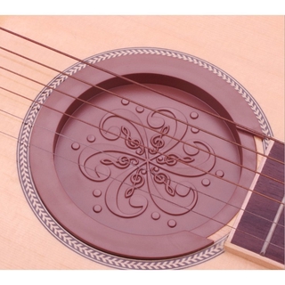 ภาพหน้าปกสินค้าSilicone SoundHole สีน้ำตาล /ดำ เนื้อยืดหยุ่นดีมาก กันเสียง Feedback กันเสียงสะท้อน ที่เกี่ยวข้อง