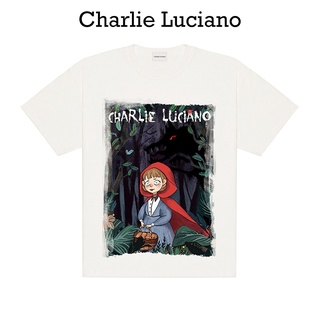 เสื้อยืดผู้ชายCharlie Luciano เสื้อยืดแขนสั้นมีฮู้ดพิมพ์ลาย Little Red Red สําหรับผู้ชาย#เสื้อยืดแขนยาวผู้ชาย xxl #เสื้อ