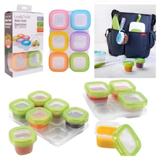 **Baby food Container กล่องถนอมอาหาร**มี 2 ขนาดให้เลือกนะคะ