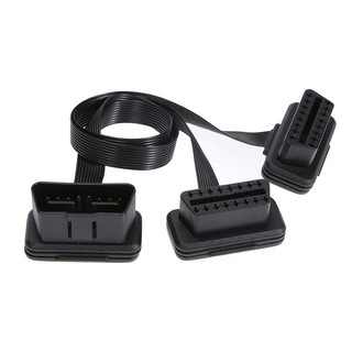 สายเคเบิ้ลเชื่อมต่อ 16 Pin OBD 2 Male to Female Splitter สำหรับบลูทูธ Elm 327