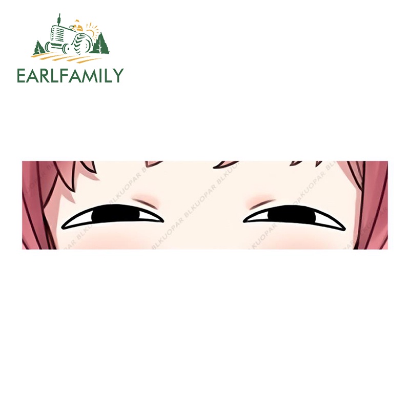 earlfamily-สติกเกอร์ไวนิล-ลายการ์ตูนอนิเมะ-spy-family-slap-anya-eyes-ขนาด-13-ซม-สําหรับติดตกแต่งรถยนต์