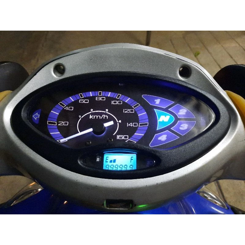 แผ่นไมล์นำเข้า w125s สตาร์ทเท้าและมือ แถมเข็มและจอเกน้ำมันกับหลอดไฟ เวฟ125iบังลม เวฟ125sบังลม w125iบังลม เวฟบังลม รูปที่ 3