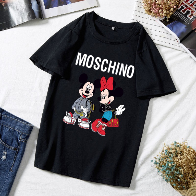 bk01-moschino-7-สี-พร้อมส่ง-เสื่อยืดพิมพ์ลายมิกกี้-เสื้อยืดแฟชั่นมาแรง-ผ้าดีใส่สบายราคาถูก-ปลีก-ส่ง-s-xxl