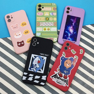 i7+ 11 พร้อมส่งจากไทย!! เคสนิ่มอย่างดี เคส TPU ด้านในซัพกำมะหยี่ เคสการ์ตูน เคสน่ารัก เคสกันเลนส์กล้อง เคสกันกล้อง