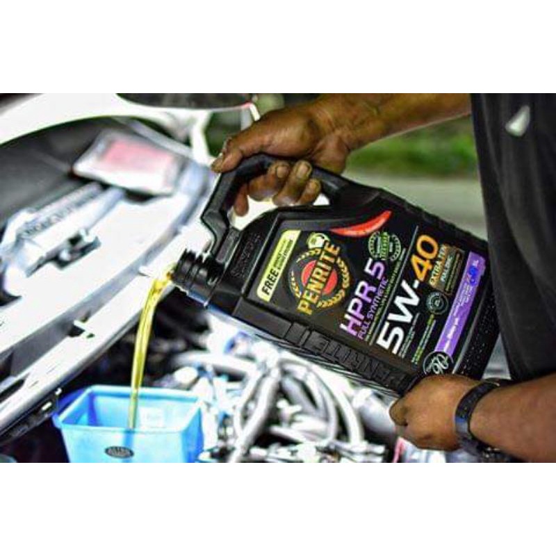 นำ้มันเครื่องPenrite HPR5 5w40 ขนาด5ลิตร | Shopee Thailand