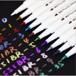 สินค้า ปากกามาร์กเกอร์ สีเมทัลลิก 10 สีให้เลือก