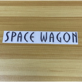 โลโก้* SPACE WAGON งานเรซิ่น ราคาต่อชิ้น