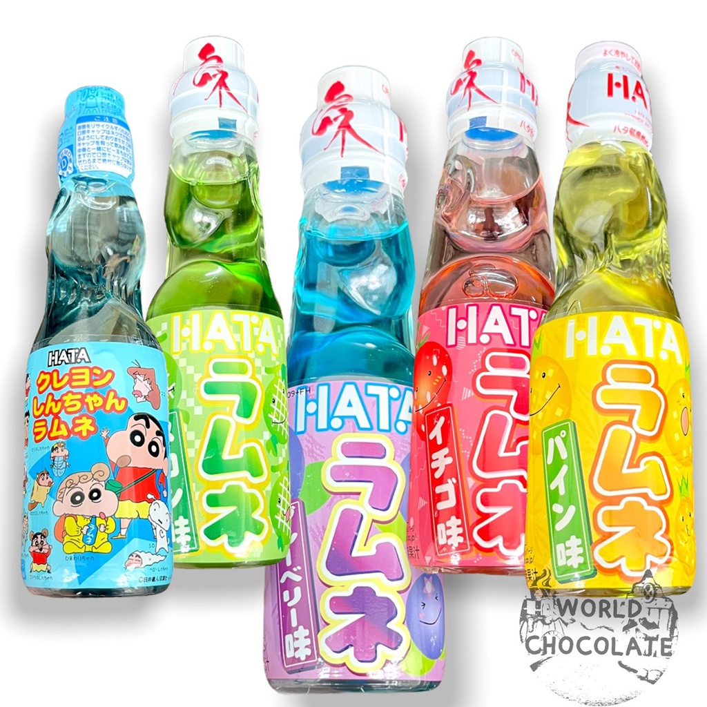 hatakosen-ramune-soda-น้ำขวดลูกแก้วรสผลไม้ผสมโซดา-เครื่องดื่มญี่ปุ่น