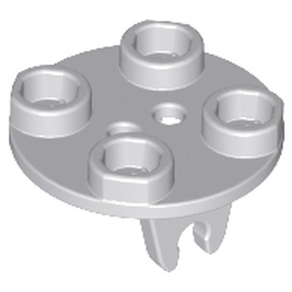 Lego part (ชิ้นส่วนเลโก้) No.2655 / 26716 Plate, Round 2 x 2 Thin with Wheel Holder