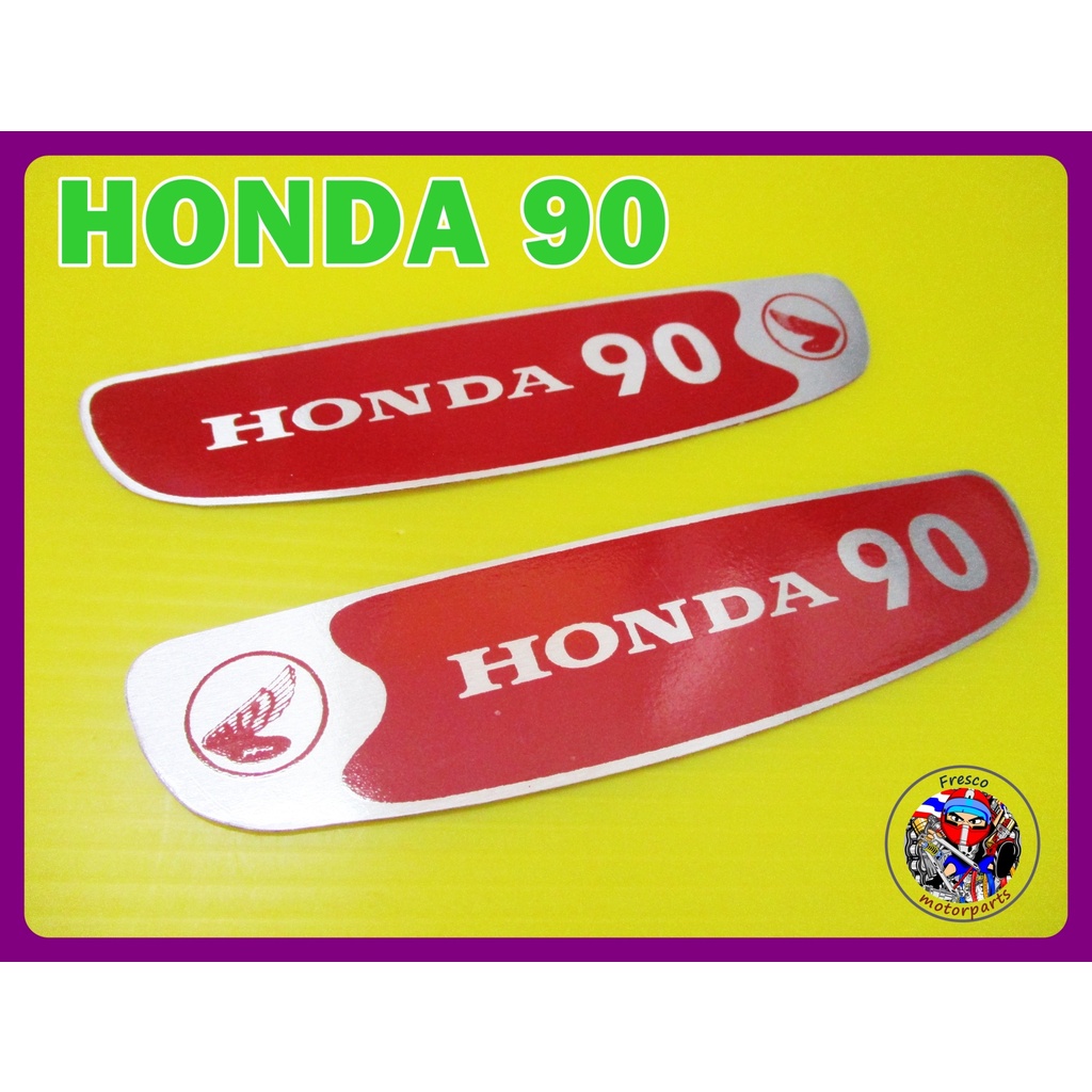 เพจข้างถัง HONDA 90 C90 CM90 CM91 CT90 Gas Tank Sticker Emblem Decal ...
