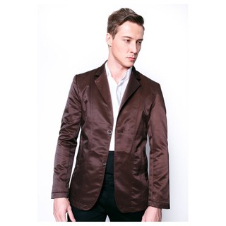 เสื้อสูทลำลอง B&amp;B menswear &amp; Fashion (CHOCOLATE BROWN)