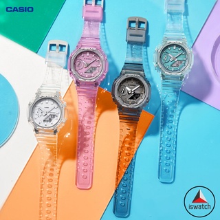 【มาใหม่】Casio G-shock GMA-S2100SK Series นาฬิกาข้อมือดิจิทัลอะนาล็อก สไตล์สปอร์ต สําหรับผู้หญิง GMA-S2100SK-1A GMA-S2100SK-2A GMA-S2100SK-4A GMA-S2100SK-7A