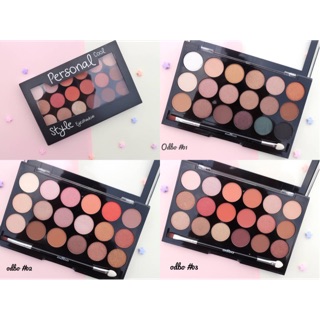 พาเลทอายแชโดว์ 18 สี odbo Personal Cool Style eyeshadow  od238