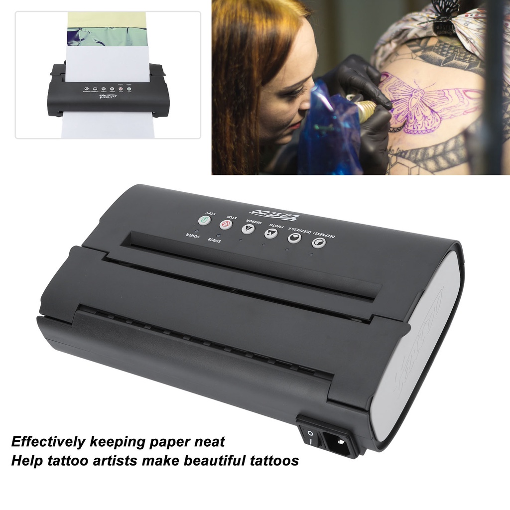 Tattoo Stencil Transfer Machine ประติมากรรมเครื่องสัก ความเร็วสูง