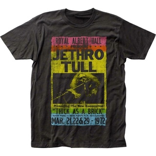 เสื้อยืดพิมพ์ลายแฟชั่น เสื้อยืด พิมพ์ลาย Jethro Tull Royal Albert Hall