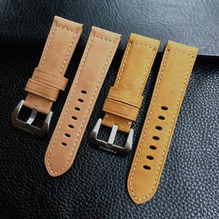 Leather strap substitute Panerai 24mm44mm dial PAM111 PAM441