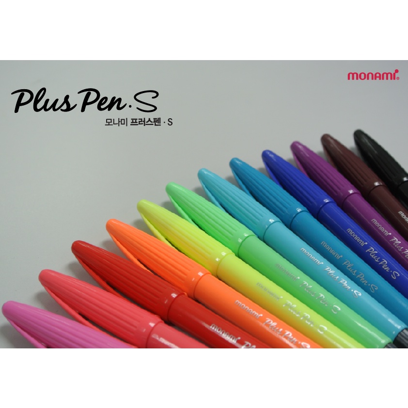 flash-sale-8-บาท-ปากกาสีน้ำ-พลัสเพน-3000-monami-สีเพิ่มเติม